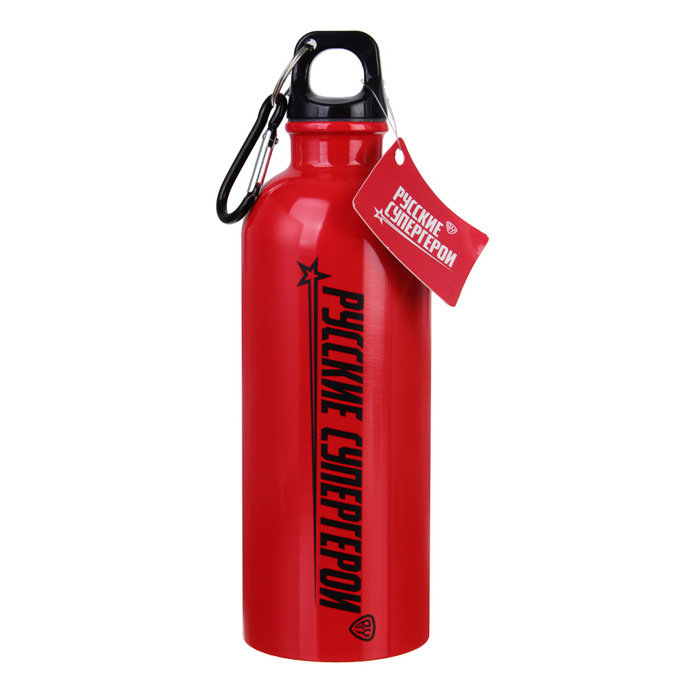 Бутылка спортивная для воды тм BY Русские Супергерои, 500мл, нерж. сталь, арт.№ 088-113
