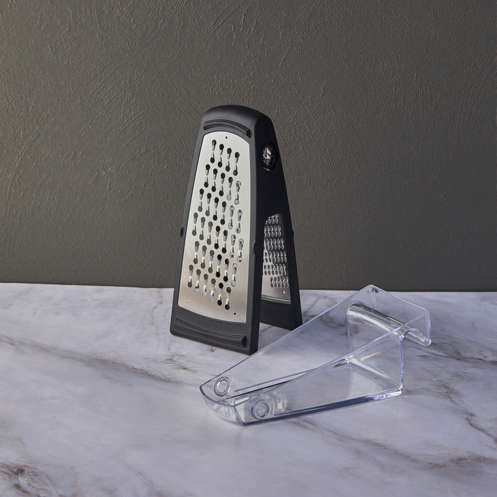 SATOSHI Терка с контейнером 24см, нерж.сталь, арт.№ 885-125