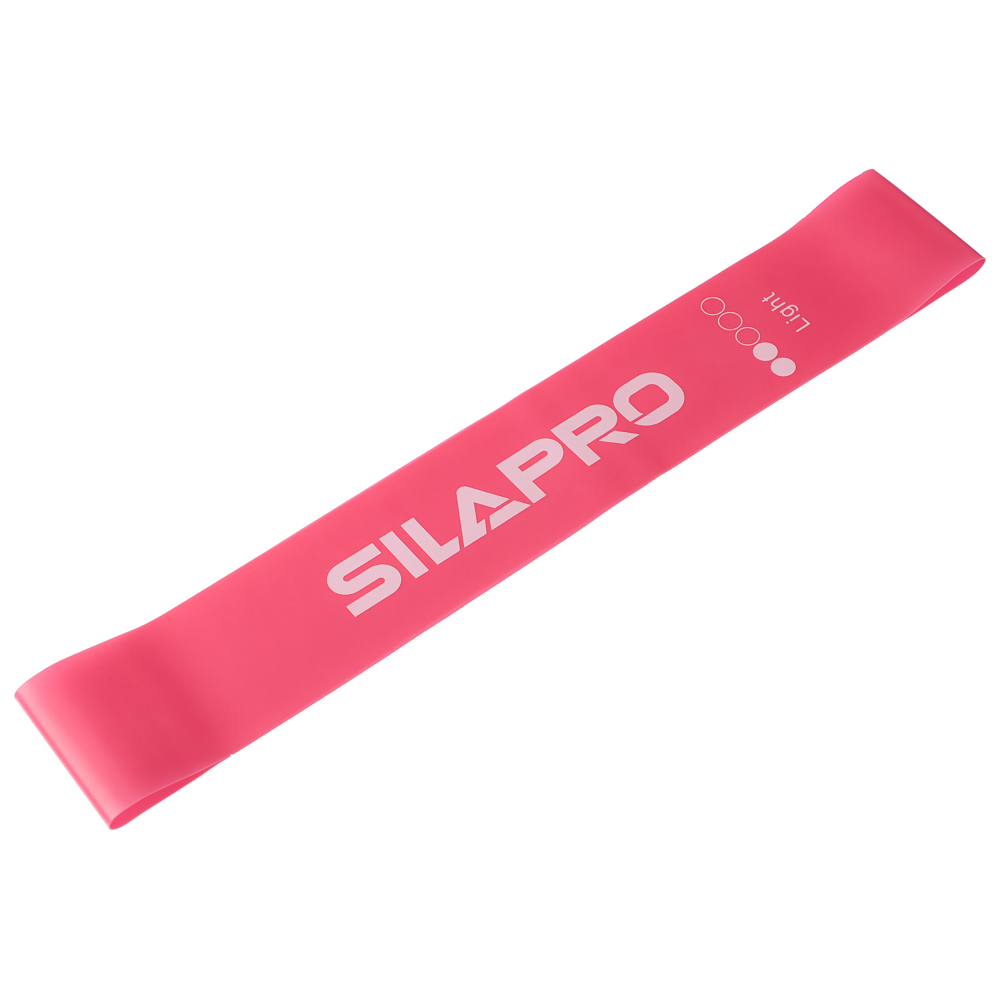 SILAPRO Набор фитнес резинок 5шт (2,5кг, 4,5кг,7кг, 9кг, 14кг), 60х5см, латекс, арт.№ 093-008