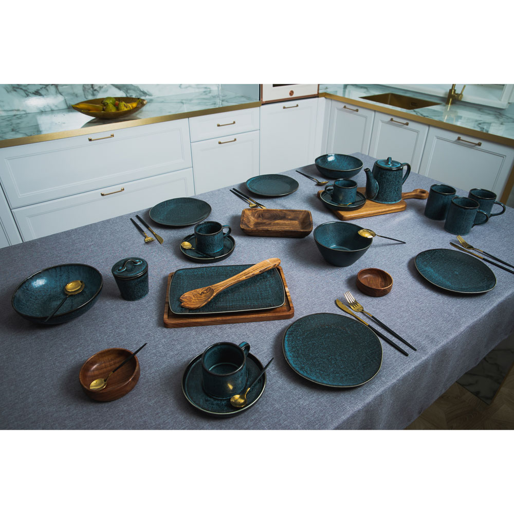 MILLIMI Блэк Джинс Салатник, 16,5х7,5см, керамика, арт.№ 824-480