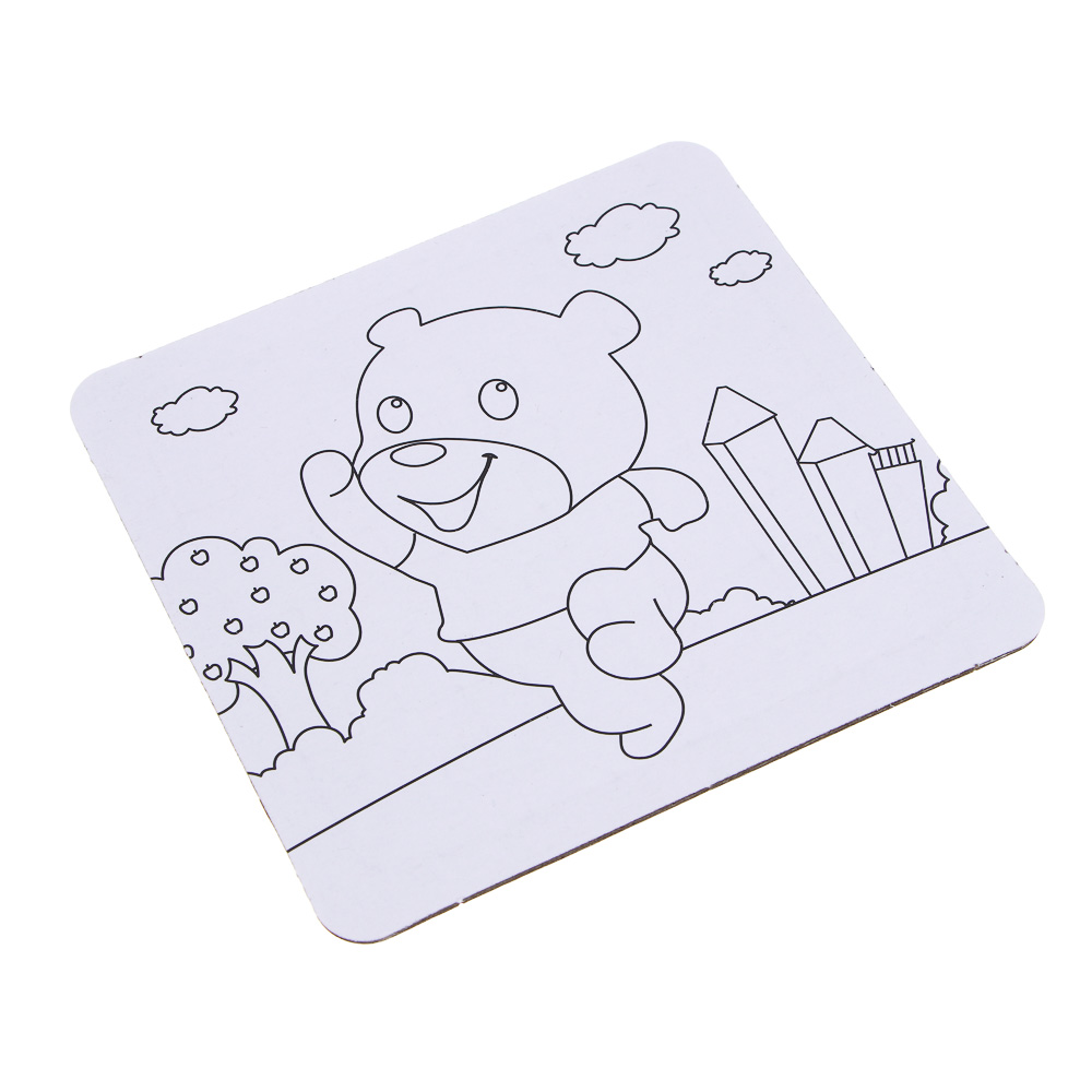 ХОББИХИТ Набор для творчества "Пазл-раскраска" 6 штук, 16,5х2,3х20см, картон, 2 дизайна, арт.№ 284-327