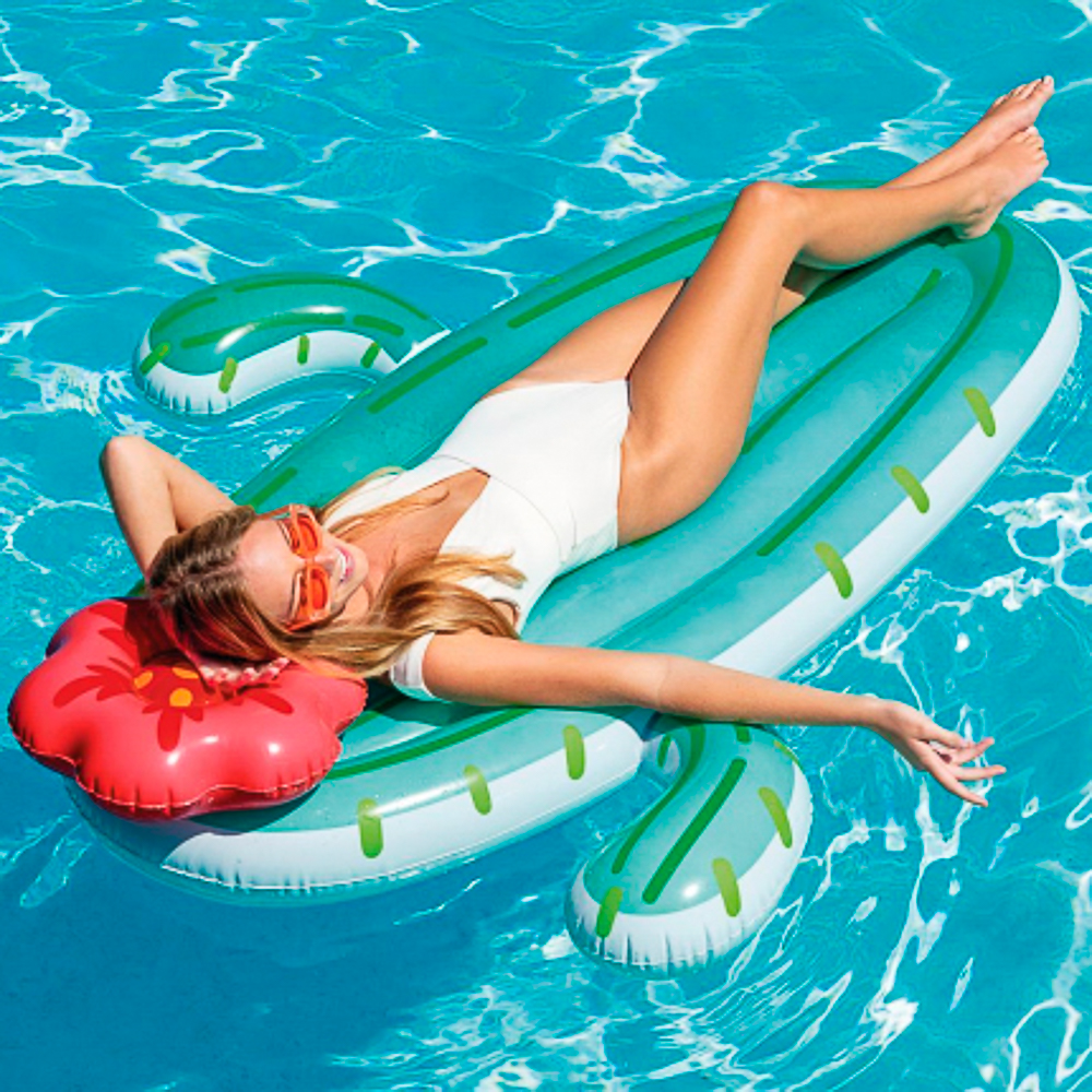 INTEX Матрас надувной "Кактус", 180x130x28 см, 58793, арт.№ 060-001