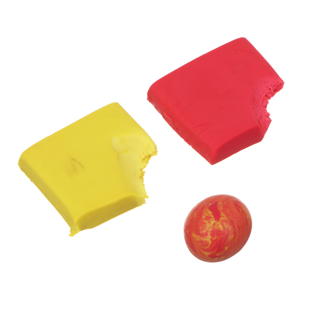 BY FLOMIK Ластик-мялка (меняет форму) 3,8х3,5х0,9см, квадратный, 4 цвета, ТПР, инд. штрихкод, арт.№ 607-052