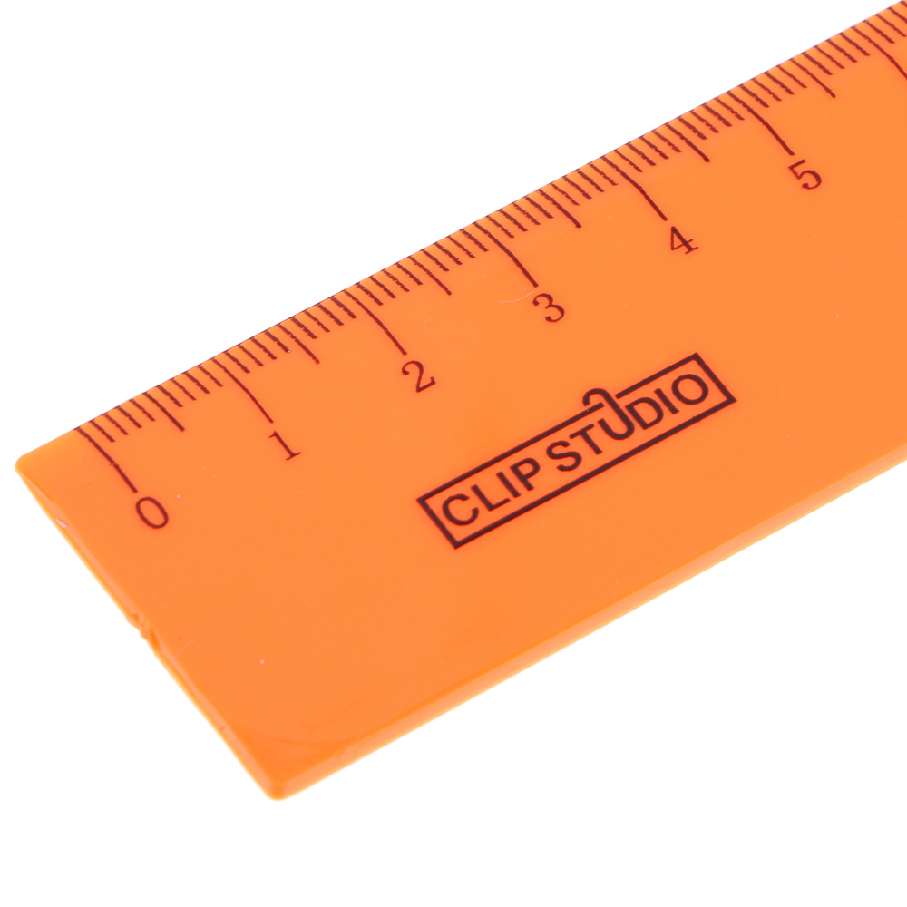 Линейка пластиковая ClipStudio 20см, непрозрачная, 3 ярких цвета, пластик, арт.№ 612-020