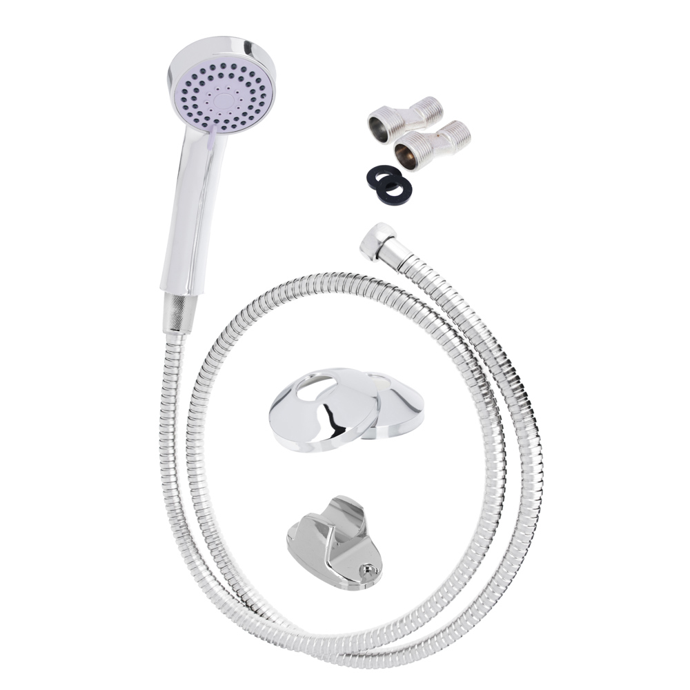 СоюзКран Смеситель для ванны SK1087, короткий излив, с душ набором, керам. картридж 35мм, цинк, арт.№ 567-086