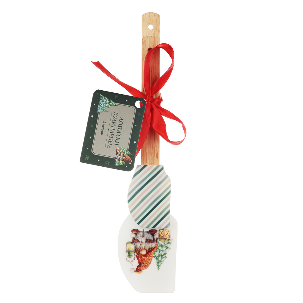 Новогодняя коллекция Фелиз Набор 2 пр., лопатки силиконовые, арт.№ 856-202