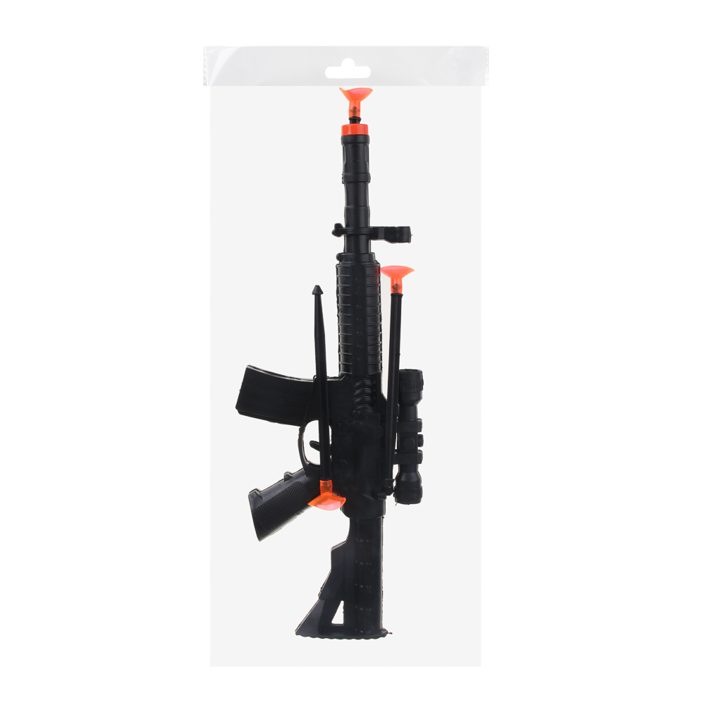 ИГРОЛЕНД Автомат и стрелы с присосками, PР, PVC, 12х29,5х2,8см, арт.№ 261-754