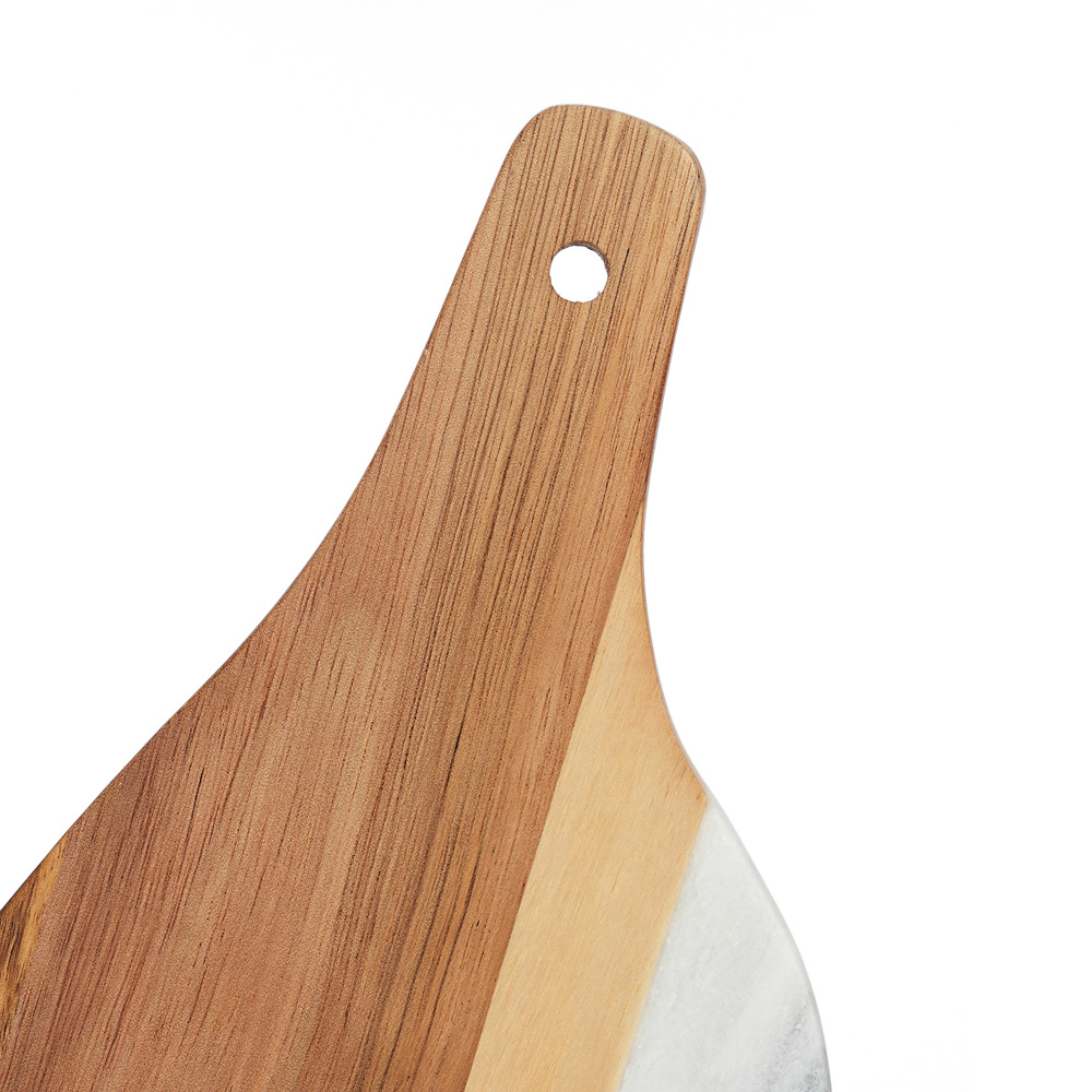 BY COLLECTION Доска разделочная акация, мрамор, 30,5x13,3x1,5см, арт.№ 851-198