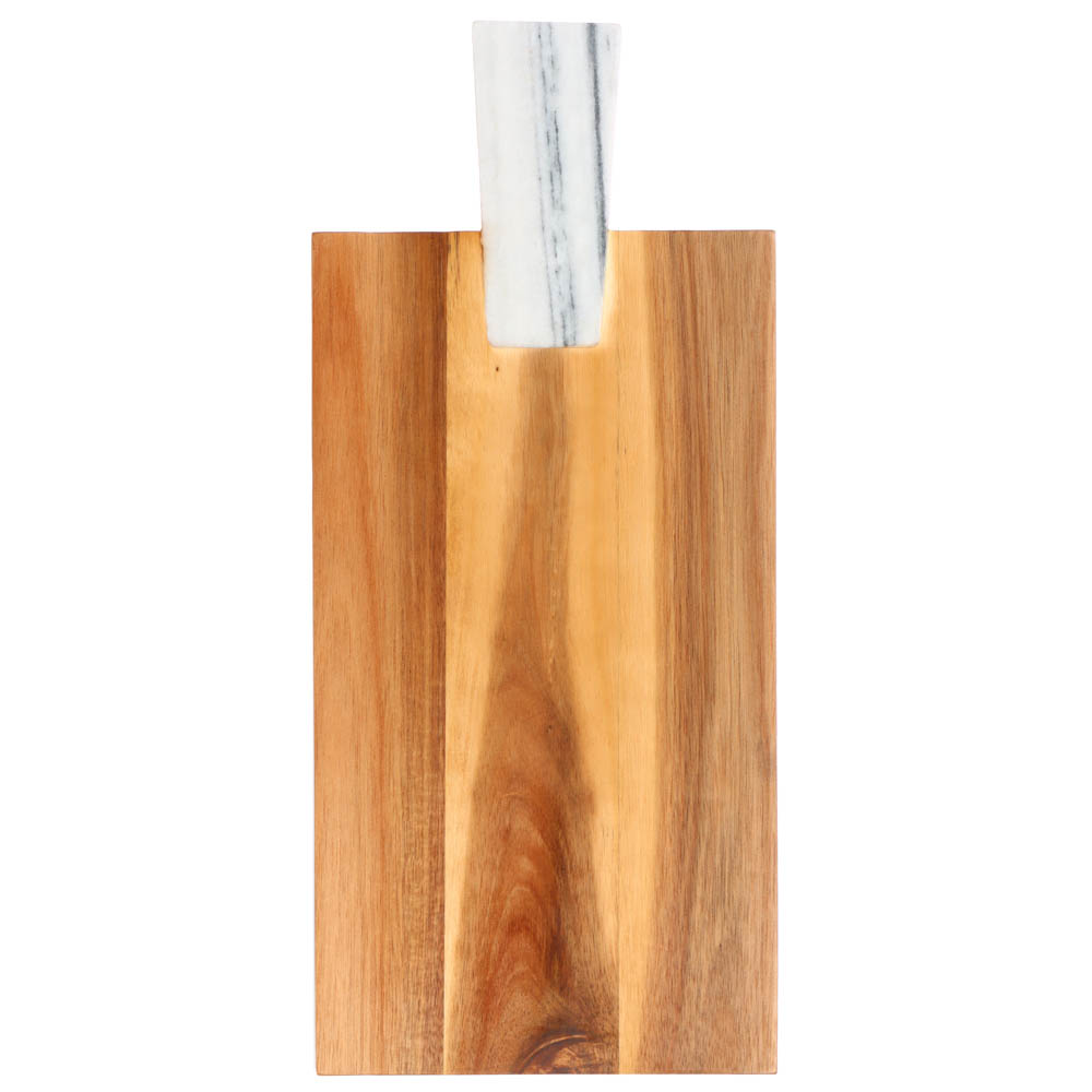 BY COLLECTION Доска разделочная акация, мрамор, 45,7x20,3x1,5см, арт.№ 851-200