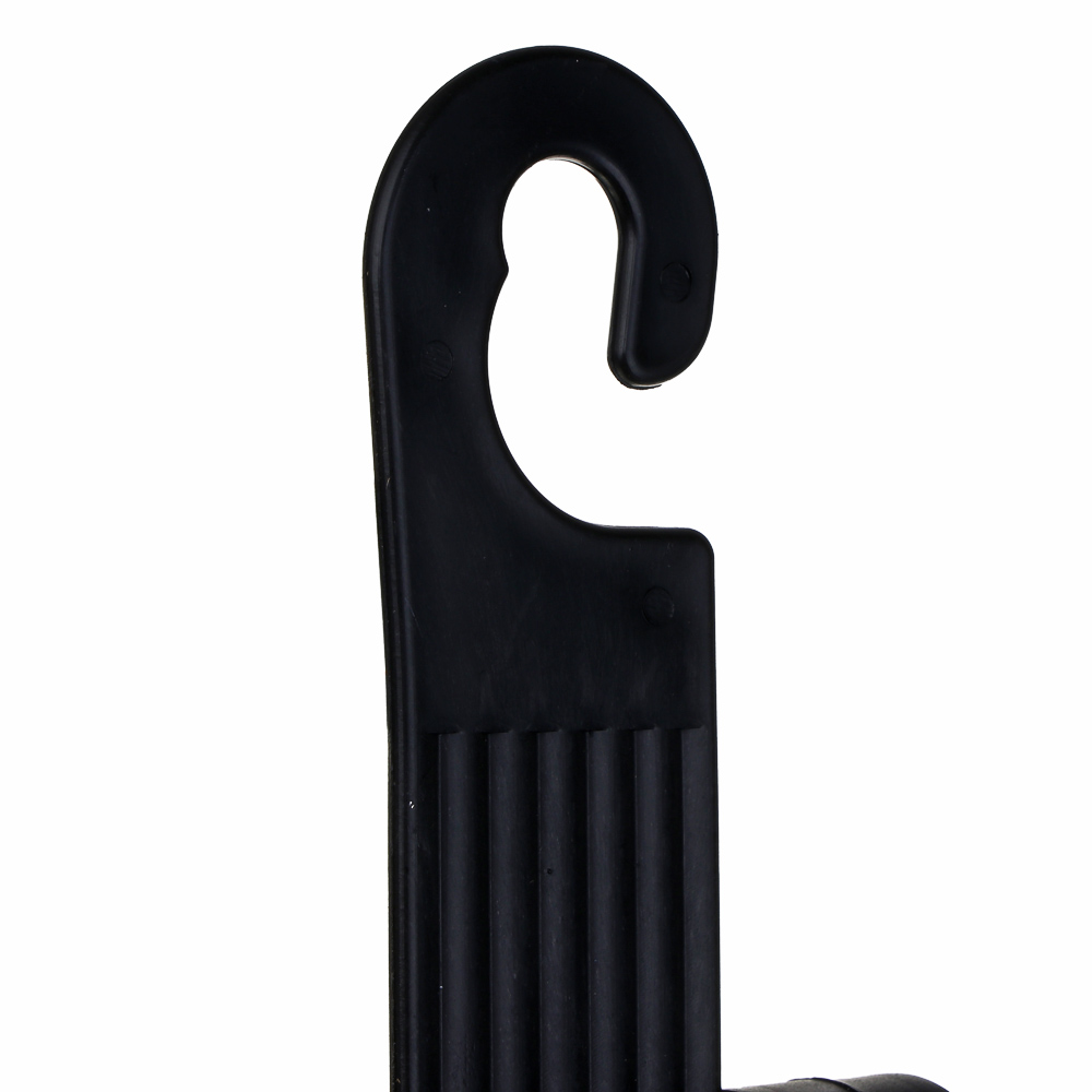 РОКОТ Вешалка-крючок на подголовник, два крючка, чёрный, 769045, арт.№ 732-194