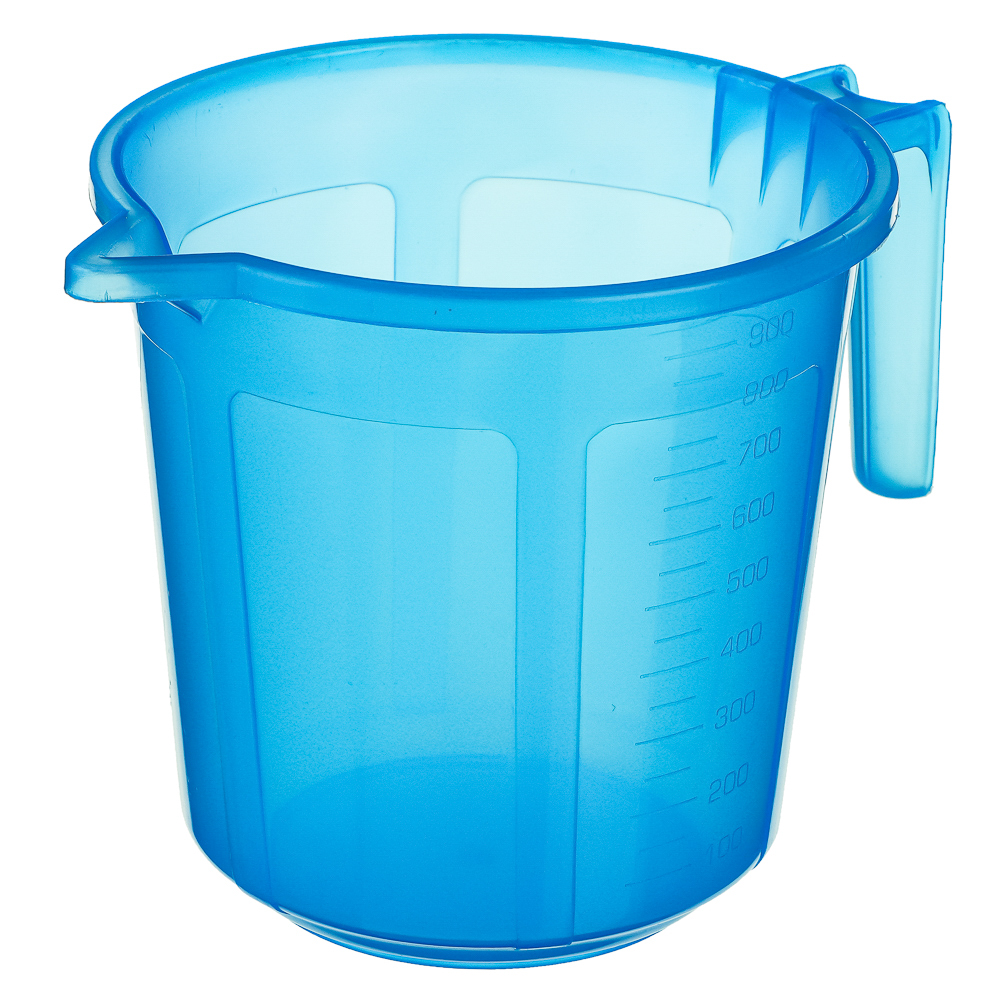 Кружка мерная пластик, 1,0л, арт.№ 861-114