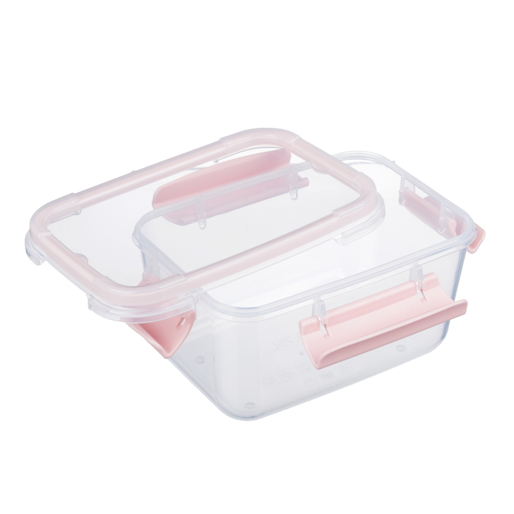 Контейнер для продуктов герметичный Butterfly прямоугольный 0,75л (156х112х84мм) 2 цвета, арт.№ 861-188