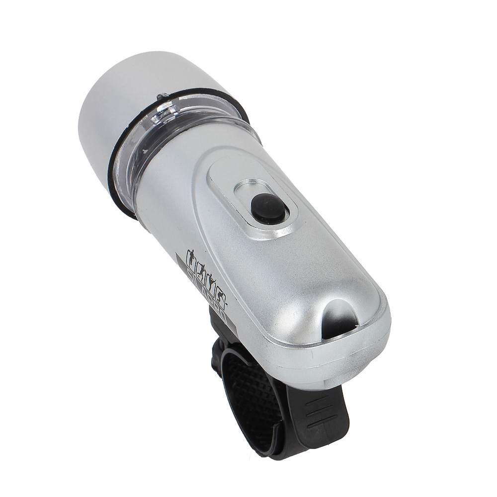 SILAPRO Набор фонарей 2шт: зад (7.5х4х3.5см, 3LED, 2хААА)+перед (10х3.5х3.5см, 5LED, 4хААА) пластик, арт.№ 195-022