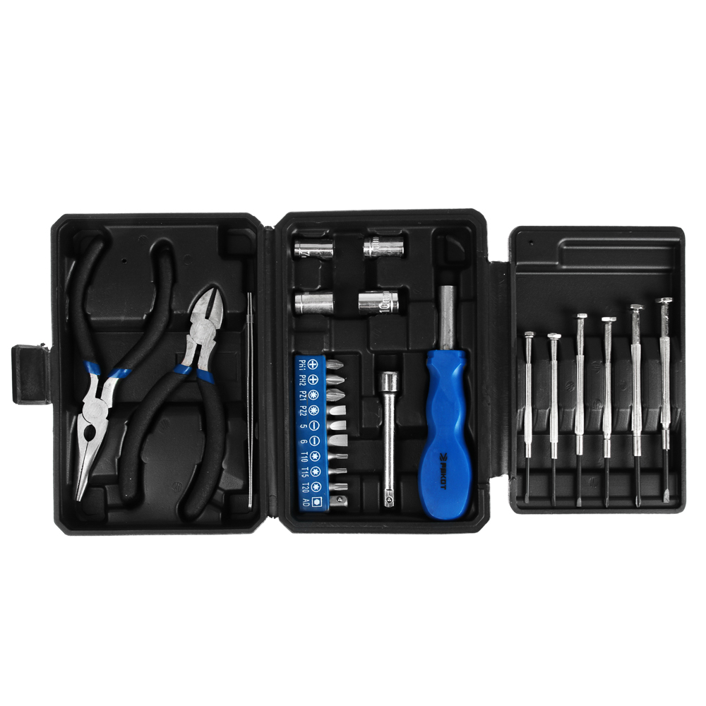 РОКОТ Набор инструментов 26 пр., в пластиковом кейсе, арт.№ 736-187