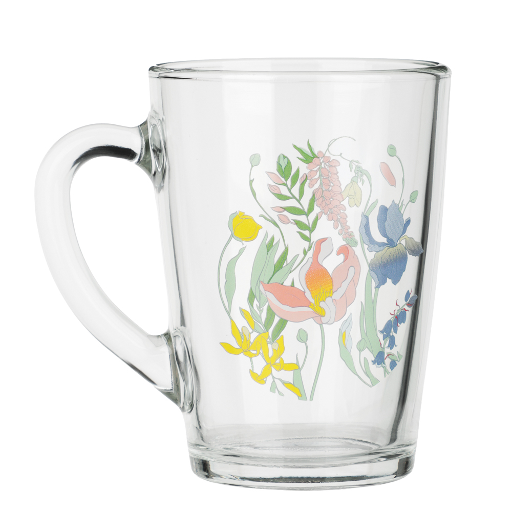 ОСЗ Ботаника Кружка Капучино 300мл, стекло, арт.№ 877-812