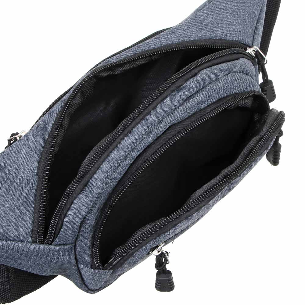 ЮL Сумка поясная, полиэстер, 34х14см, 3-4 цвета, СП20-01, арт.№ 337-093