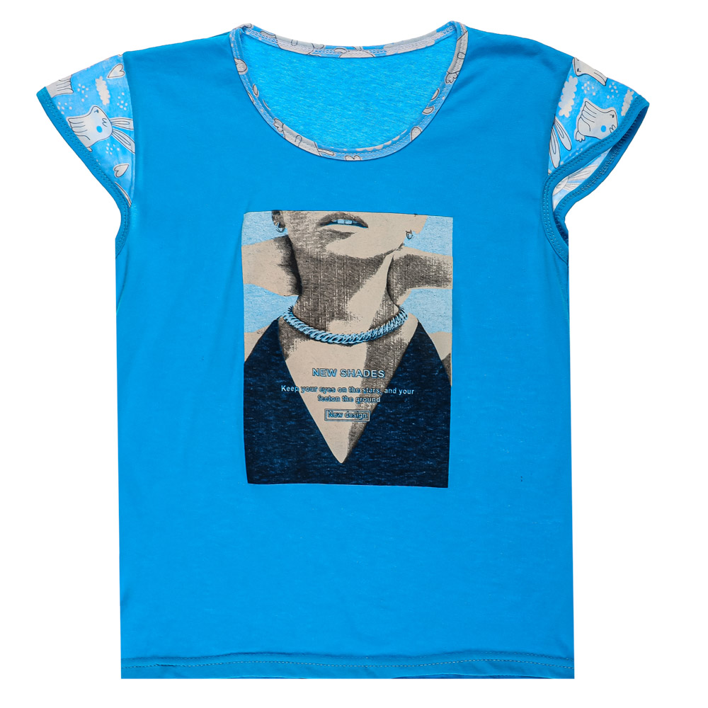 Комплект женский (футболка и шорты), р.44-54, 100% хлопок, арт. 394339, ТМ Ромашка, арт.№ 354-212