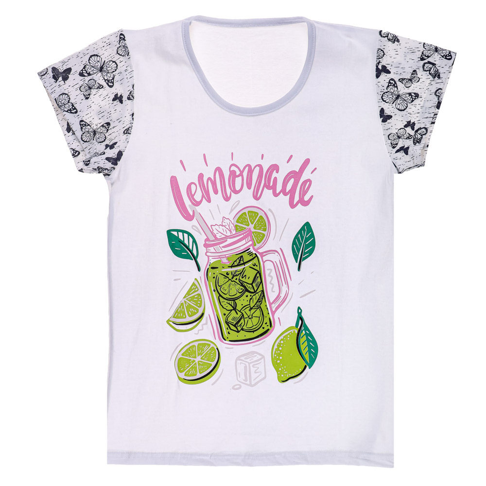 Комплект женский (футболка и шорты), р.44-54, 100% хлопок, арт. 394339, ТМ Ромашка, арт.№ 354-212