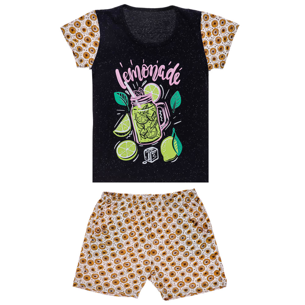 Комплект женский (футболка и шорты), р.44-54, 100% хлопок, арт. 394339, ТМ Ромашка, арт.№ 354-212