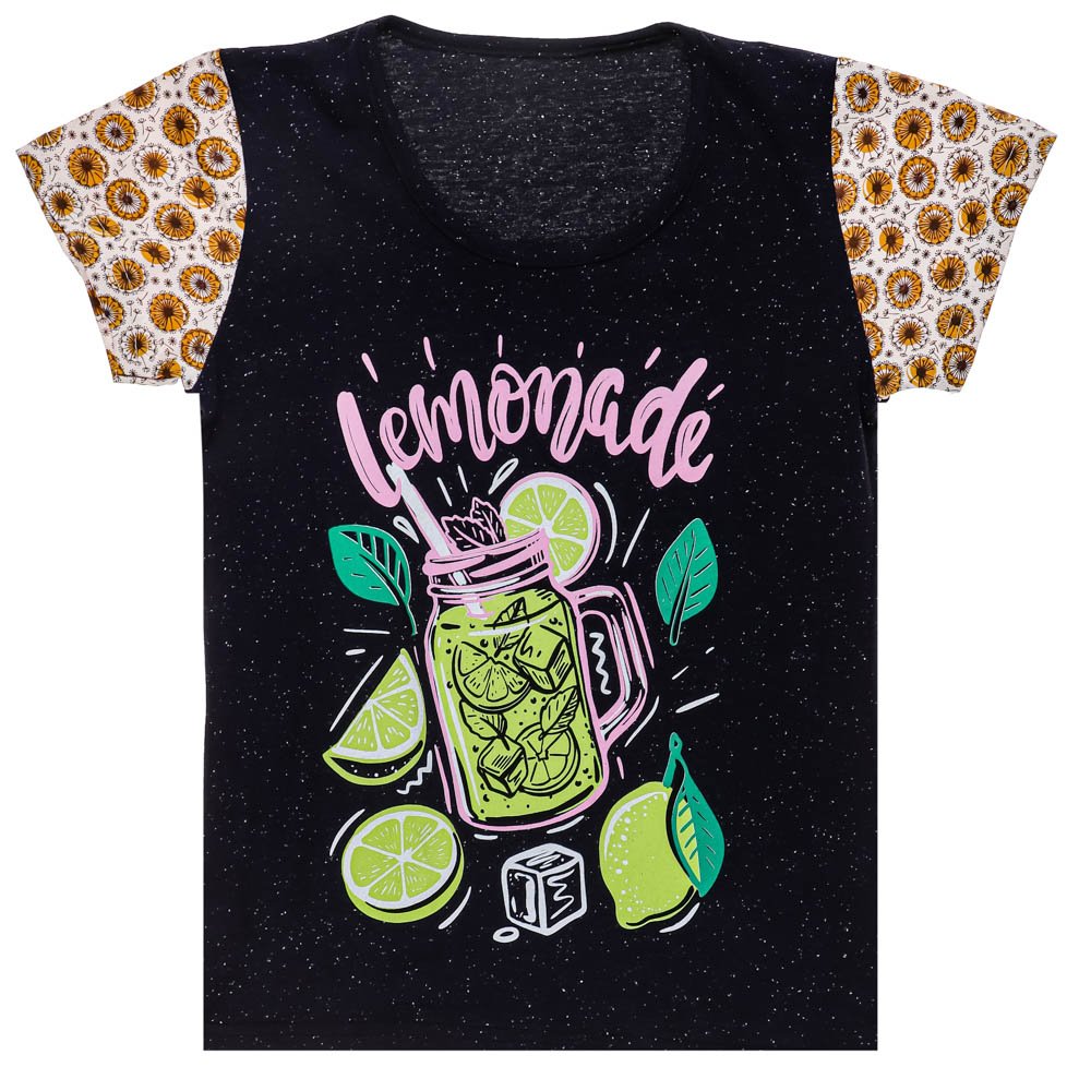 Комплект женский (футболка и шорты), р.44-54, 100% хлопок, арт. 394339, ТМ Ромашка, арт.№ 354-212