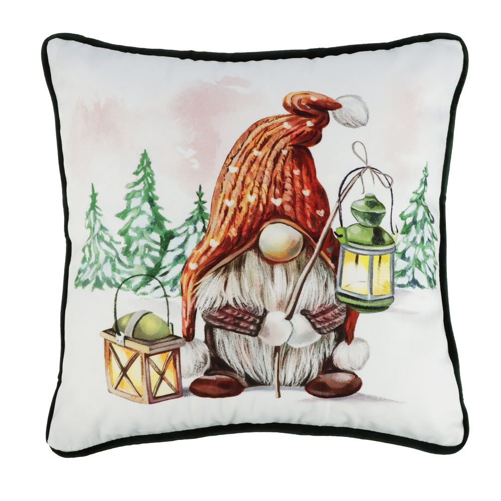 PROVANCE Фелиз Чехол для подушки велюр, 40х40см, 100% полиэстер, арт.№ 492-229