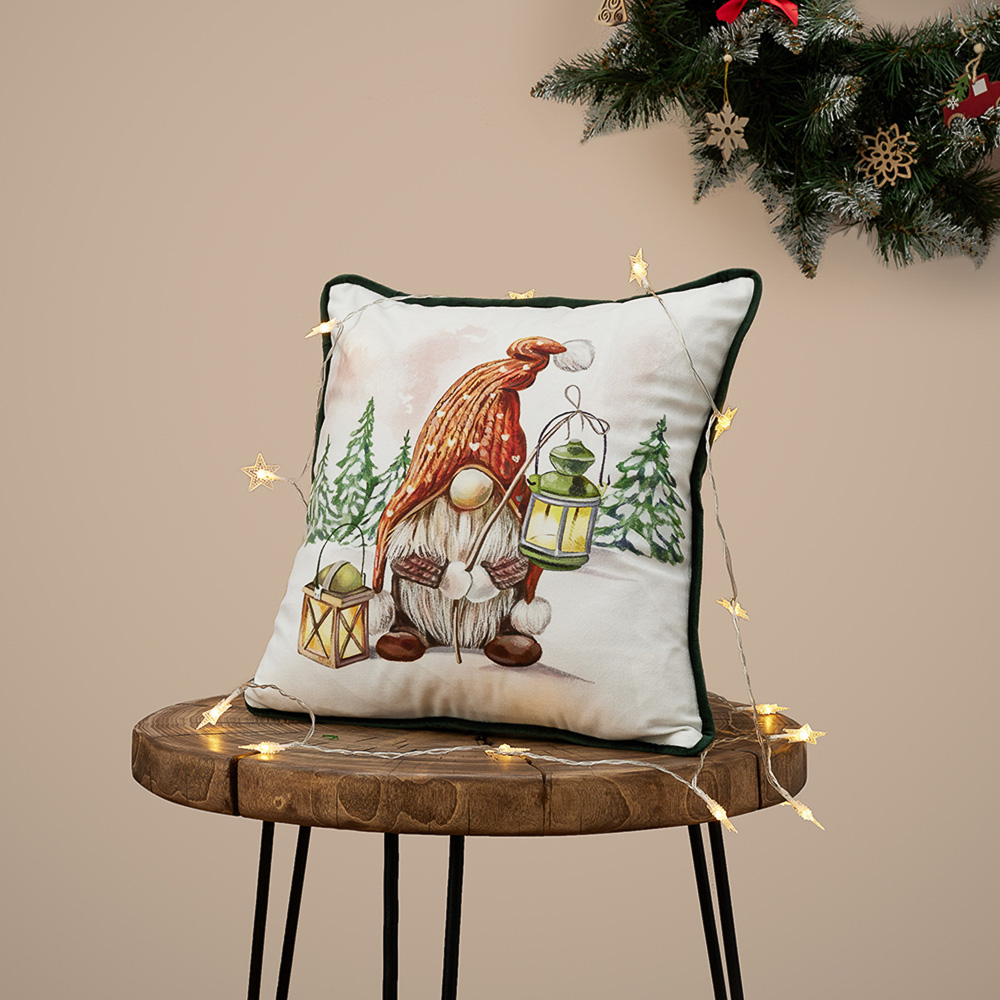 PROVANCE Фелиз Чехол для подушки велюр, 40х40см, 100% полиэстер, арт.№ 492-229