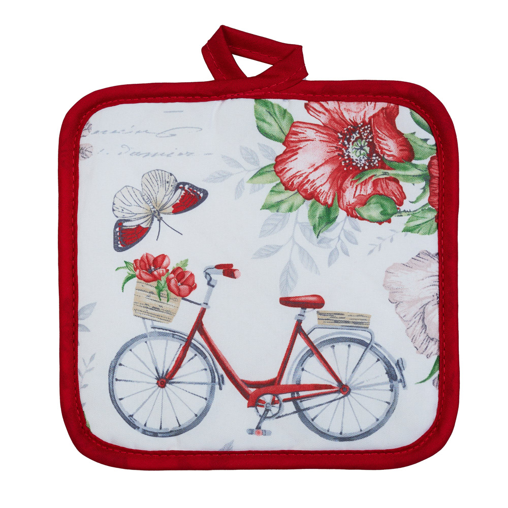 PROVANCE Маковое поле Прихватка, 100% полиэстер, 17х17см, арт.№ 488-084