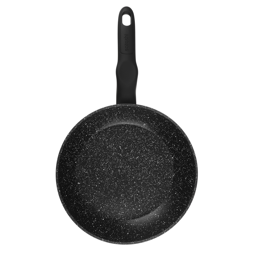 SATOSHI Стоун Сковорода литая d22см, антипригарное покрытие Мрамор, индукция, арт.№ 846-733