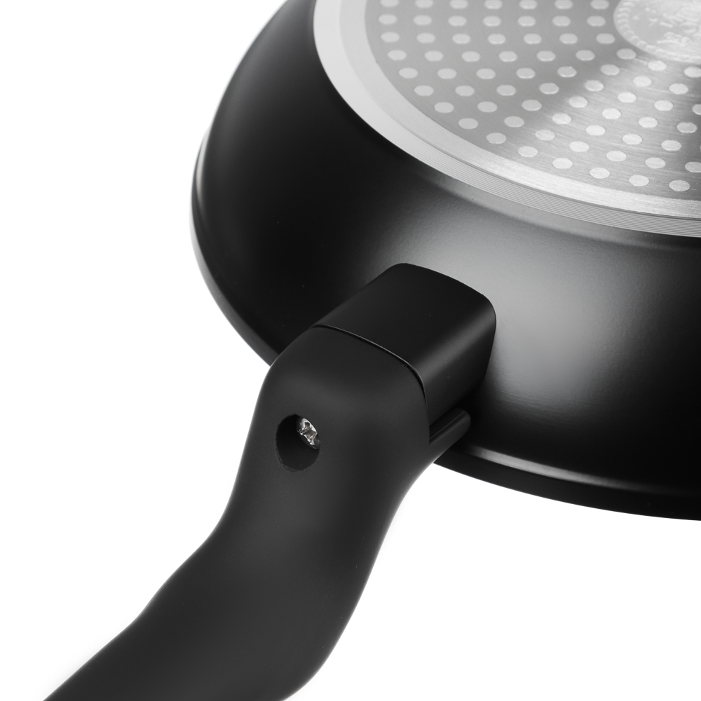 SATOSHI Стоун Сковорода литая d22см, антипригарное покрытие Мрамор, индукция, арт.№ 846-733