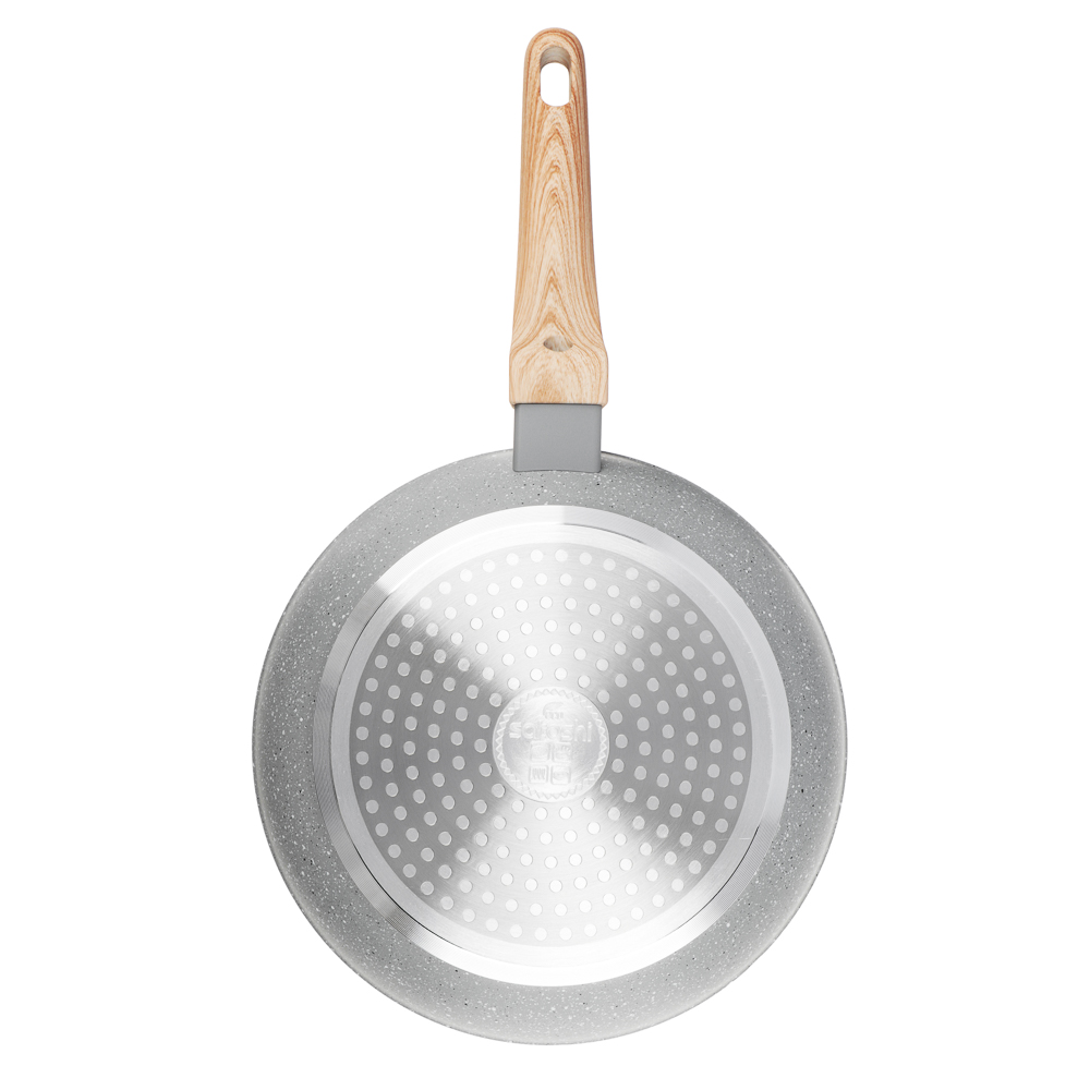 SATOSHI Берг Сковорода литая d20см, антипригарное покрытие Мрамор, индукция, арт.№ 846-735