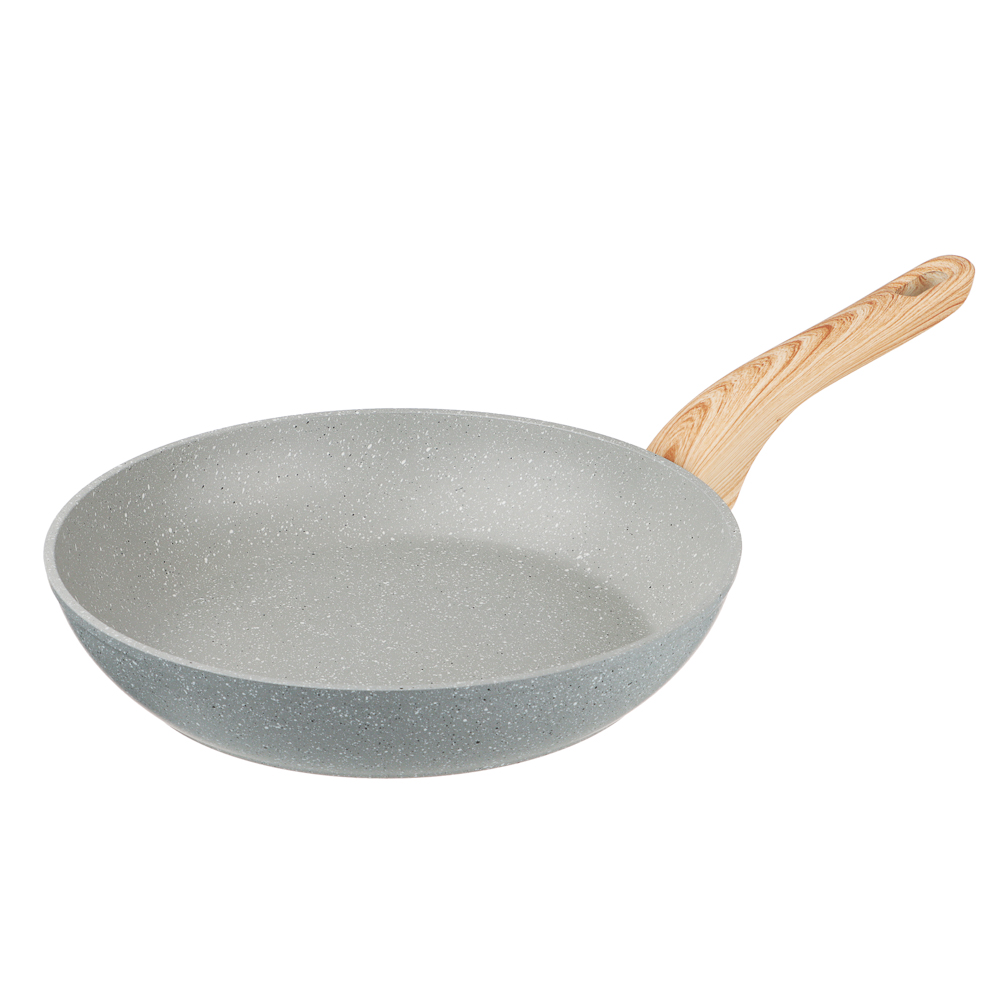 SATOSHI Берг Сковорода литая d24см, антипригарное покрытие Мрамор, индукция, арт.№ 846-736