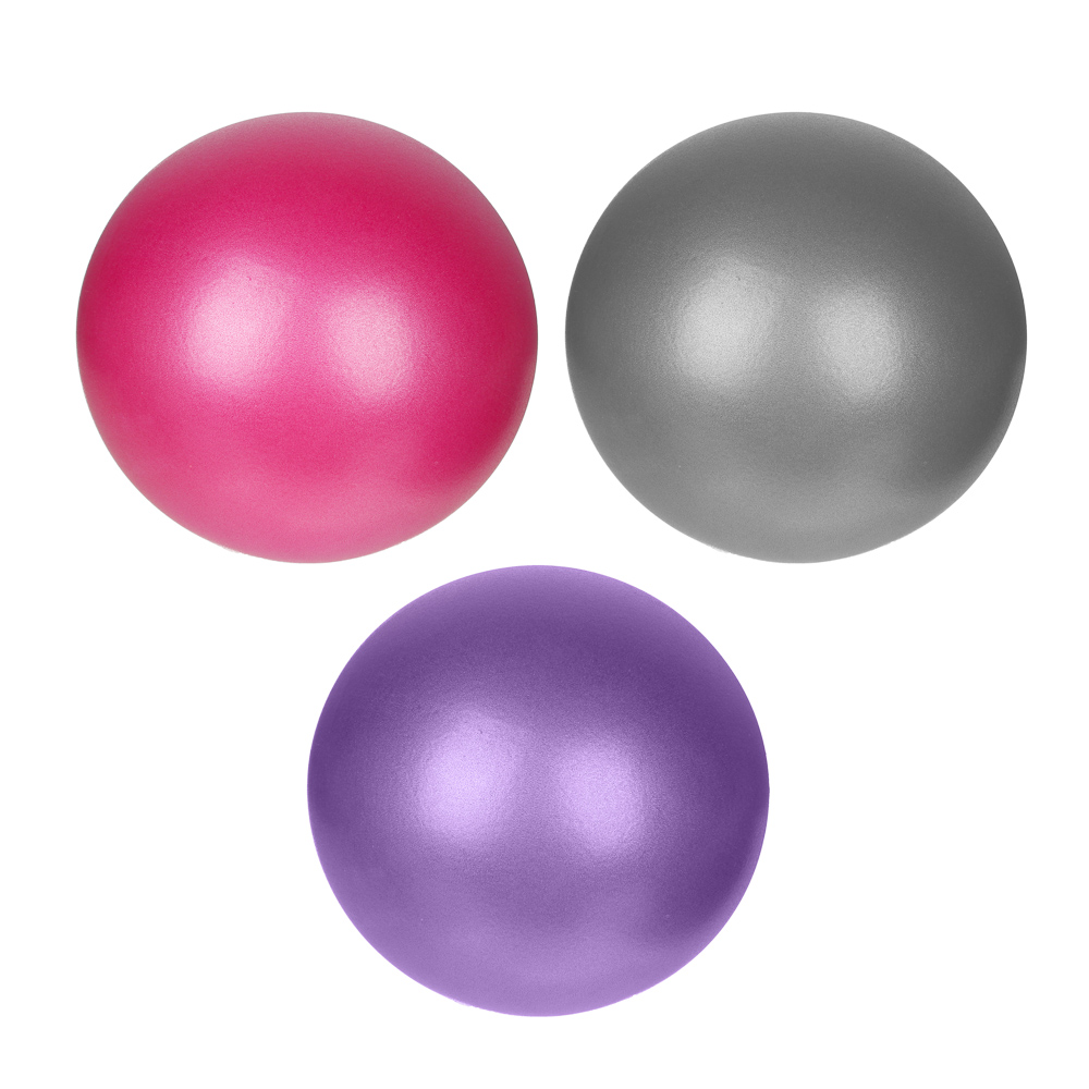 SILAPRO Фитбол для йоги 25см, ПВХ, 100г, 3 цвета, арт.№ 193-011