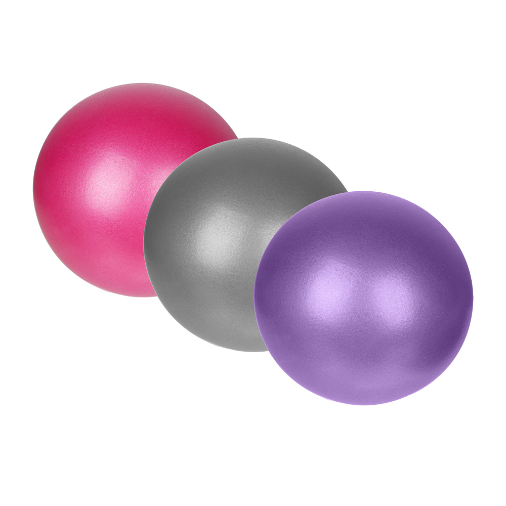SILAPRO Фитбол для йоги 25см, ПВХ, 100г, 3 цвета, арт.№ 193-011