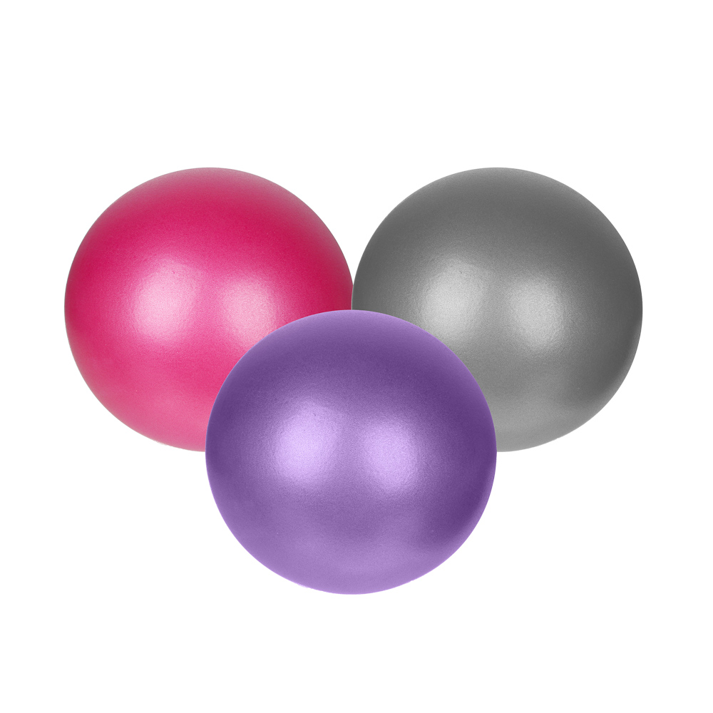 SILAPRO Фитбол для йоги 25см, ПВХ, 100г, 3 цвета, арт.№ 193-011