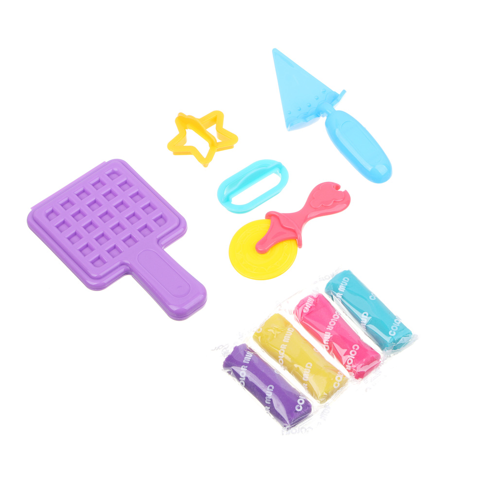 ХОББИХИТ Набор для лепки "Кулинарные штучки", тесто, пластик, 31х3х21см, 3 дизайна, арт.№ 289-184