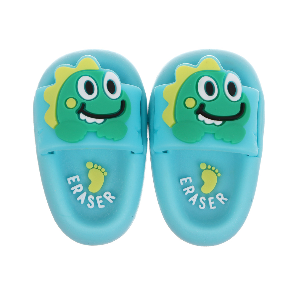 Ластик "Тапки", 4,5х2,5см, ТПР, в пластиковом боксе, шоу-бокс, арт.№ 607-082