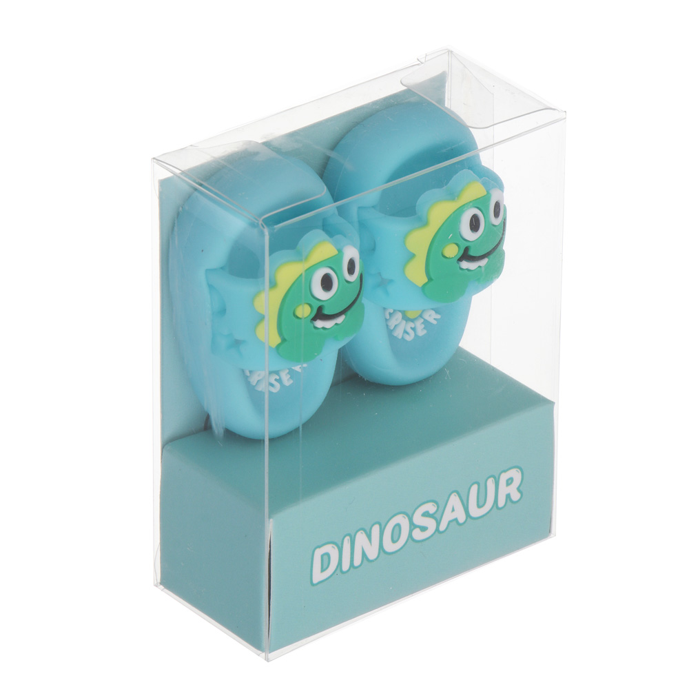 Ластик "Тапки", 4,5х2,5см, ТПР, в пластиковом боксе, шоу-бокс, арт.№ 607-082