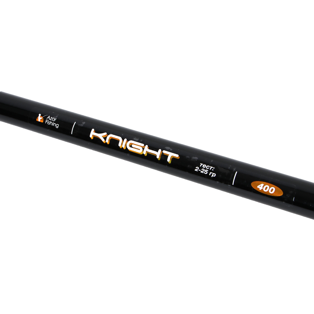 Удочка без колец "Найт" тм AZOR FISHING, телескоп, файбергласс, 4,0м, тест 2-25гр., арт.№ 149-128
