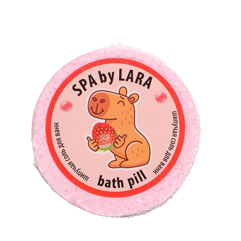 Подарочный набор Spa by lara Соль шипучая для ванн 2x80гр, 2 вида, арт.№ 953-081