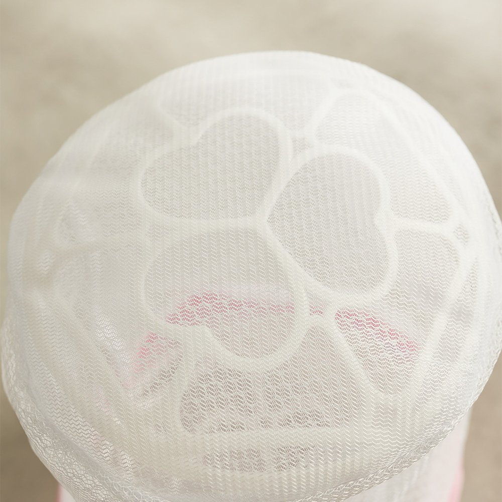 Мешок для стирки белья тм VETTA, цилиндр, на замке, пластик, полиэстер, d15х16h см, арт.№ 452-004