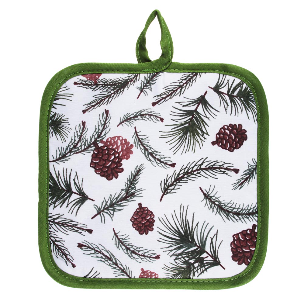 PROVANCE Хвойное утро Прихватка, полиэстер, 17х17см, арт.№ 492-106