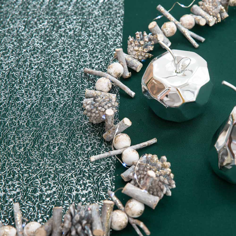 PROVANCE Пряничный домик Узкая ткань для декора (дорожка), 30х150см, 100% полиэстер, 2 цвета, арт.№ 492-113