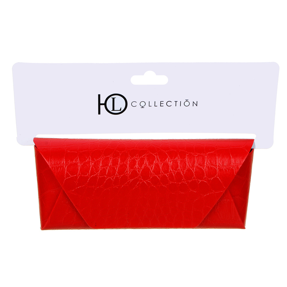 ЮL Футляр для очков, 16,5х7см, ПУ, 5 цветов, арт.№ 339-088