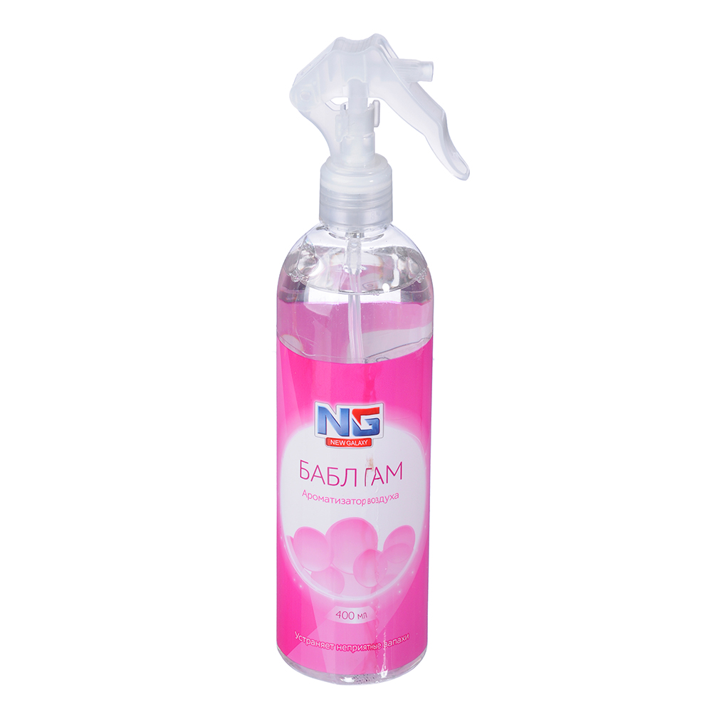 NEW GALAXY Ароматизатор спрей, 400 мл. ваниль, цитрус, свежесть океана, бабл гам, арт.№ 778-088