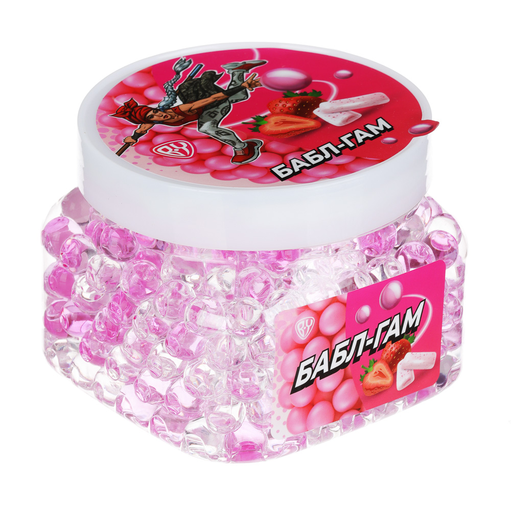 NEW GALAXY Ароматизатор гелевый BY, 225 г, бабл гам, свежесть океана, райское наслаждение, арт.№ 778-103