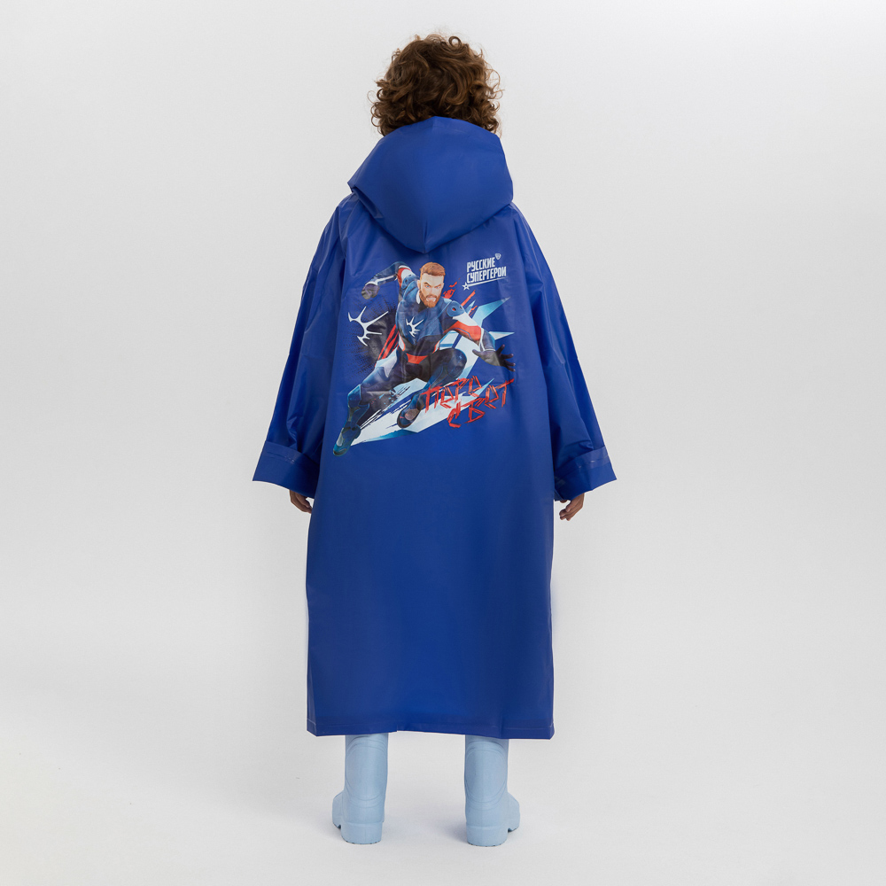 BY Русские Супергерои Дождевик Пересвет 102x62см, EVA 140мкм, 14+, арт.№ 188-014