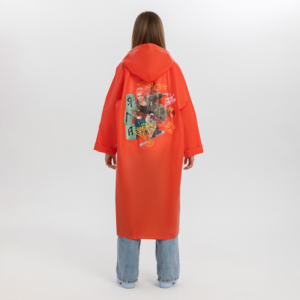 BY Русские Супергерои Дождевик Яга 102x62см, EVA 140мкм, 14+, арт.№ 188-015