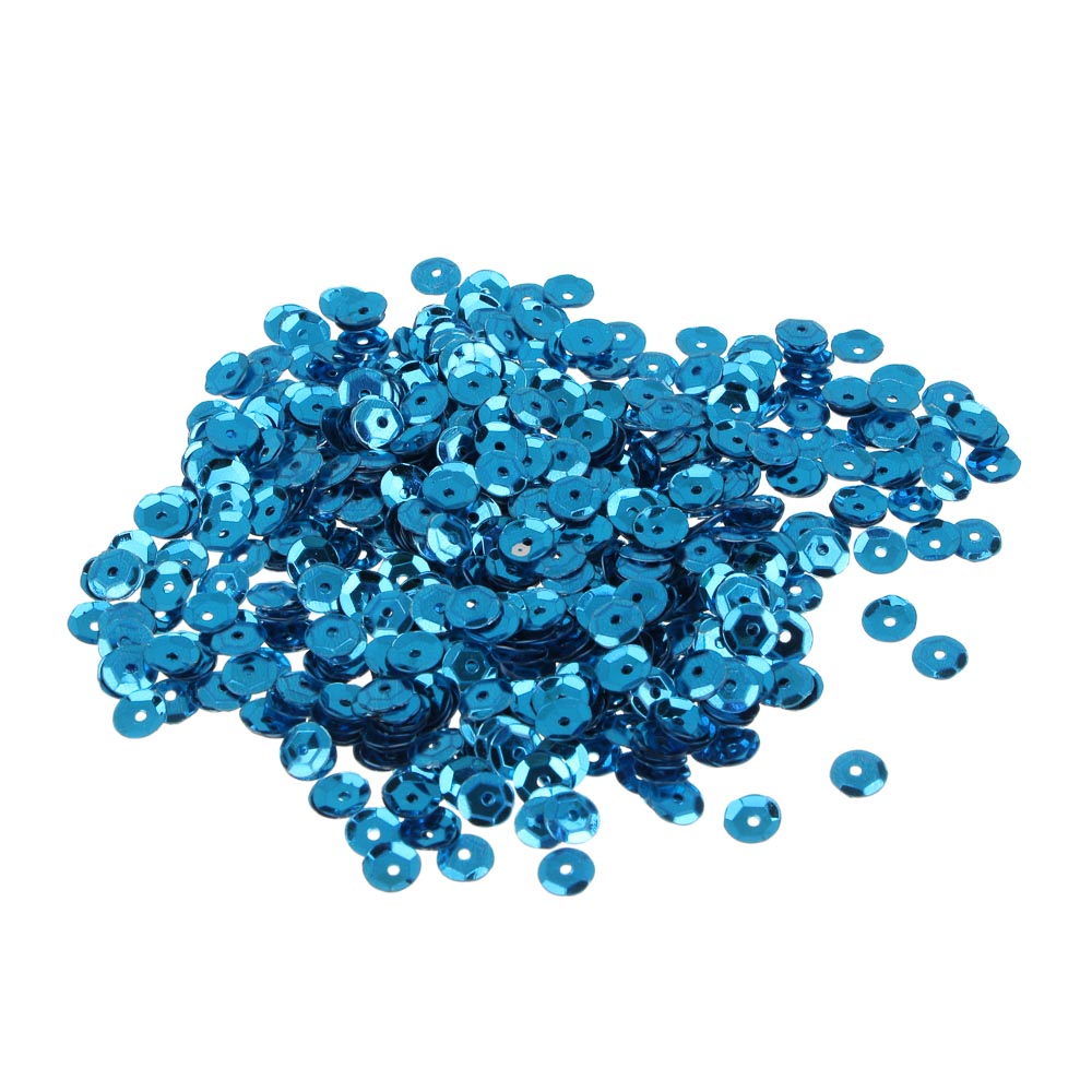 Набор пайеток для творчества 6мм, 3x10гр, пластик, 4 цвета, арт.№ 366-235