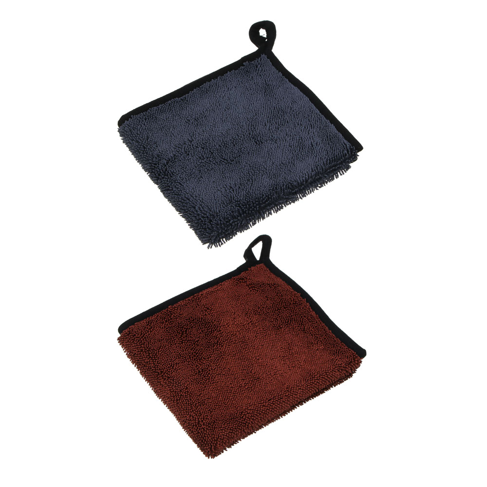 BY Русские Супергерои Салфетка универсальная, 30х30см, микрофибра, 600г/м2, 2 цвета, арт.№ 448-337