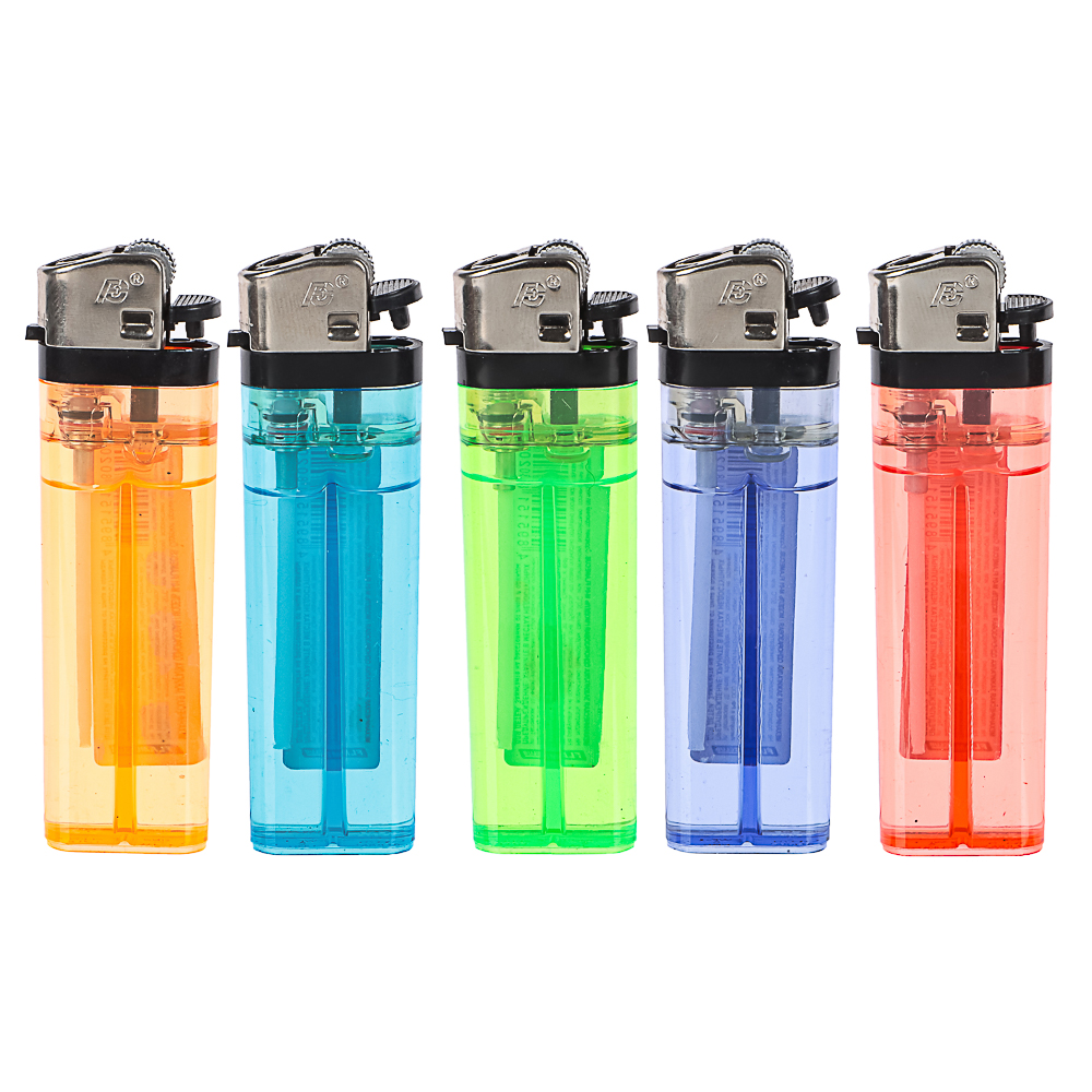 Зажигалка кремниевая тм FLAMECLUB, 8x2x1cм, 5 цветов, серия М-01, арт. 40040, арт.№ 101-042